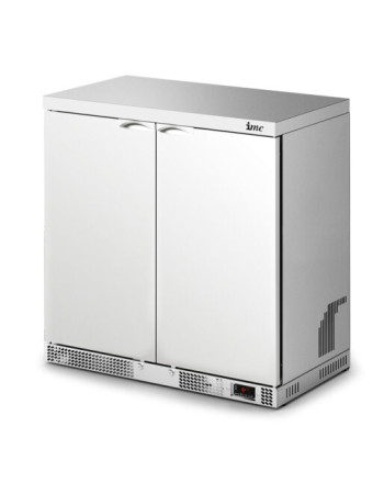 F77/233/SS - IMC Mistral M90 Bottle Cooler [Front Load] - High Ambient - Solid Stainless Steel Door - H 900 mm - W 900 mm - 0.354 kW