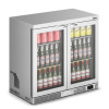 F77/251 - IMC Mistral M90 Bottle Cooler [Front Load] - Glass Door - Stainless Steel Frame - H 850 mm - W 900 mm - 0.232 kW