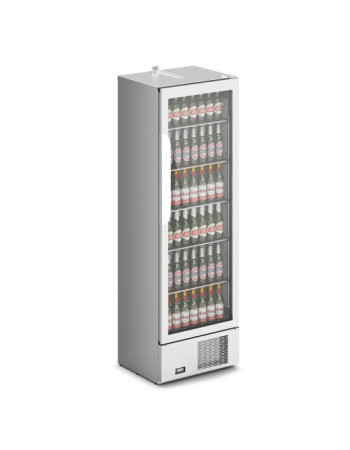 F77/560 - IMC Mistral TC60 Bottle Cooler [Front Load] - Glass Door - Stainless Steel Frame - H 1850 mm - W 600 mm - 0.759 kW