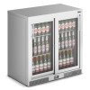 F77/700/SS - IMC Mistral M90 Bottle Cooler [Front Load] - Sliding Glass Doors - Stainless Steel Frame - H 900 mm - W 900 mm - 0.46 kW