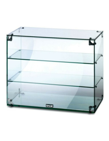 GC36 - Lincat Seal Counter-top Glass Display Case - Open Back - W 607 mm GC36 - Lincat Seal Counter-top Glass Display Case - Open Back - W 607 mm