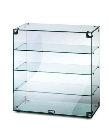 GC46 - Lincat Seal Counter-top Glass Display Case - Open Back - W 607 mm GC46 - Lincat Seal Counter-top Glass Display Case - Open Back - W 607 mm