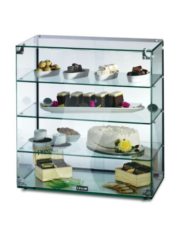 GC46D - Lincat Seal Counter-top Glass Display Case - Rear Sliding Doors - W 607 mm GC46D - Lincat Seal Counter-top Glass Display Case - Rear Sliding Doors - W 607 mm