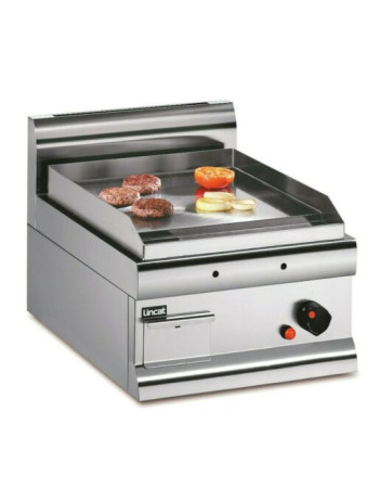 GS4/N - Lincat Silverlink 600 Natural Gas Counter-top Griddle - Steel Plate - W 450 mm - 5.4 kW GS4/N - Lincat Silverlink 600 Natural Gas Counter-top Griddle - Steel Plate - W 450 mm - 5.4 kW
