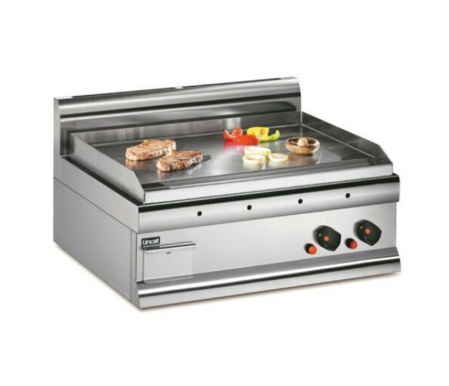 GS7/N - Lincat Silverlink 600 Natural Gas Counter-top Griddle - Steel Plate - W 750 mm - 7.5 kW