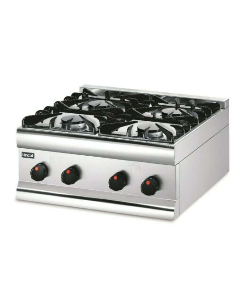 HT6/P - Lincat Silverlink 600 Propane Gas Counter-top Boiling Top - 4 Burners - W 600 mm - 18.0 kW HT6/P - Lincat Silverlink 600 Propane Gas Counter-top Boiling Top - 4 Burners - W 600 mm - 18.0 kW