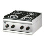 HT6/N - Lincat Silverlink 600 Natural Gas Counter-top Boiling Top - 4 Burners - W 600 mm - 18.0 kW HT6/N - Lincat Silverlink 600 Natural Gas Counter-top Boiling Top - 4 Burners - W 600 mm - 18.0 kW