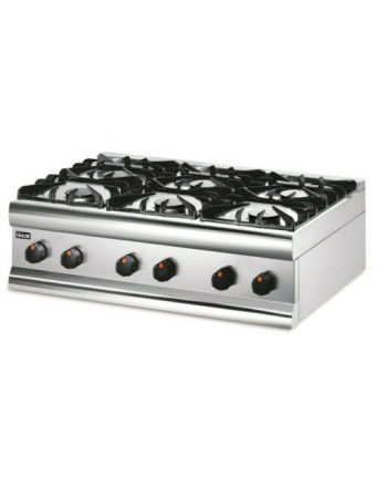 HT9/N - Lincat Silverlink 600 Natural Gas Counter-top Boiling Top - 6 Burners - W 900 mm - 27.0 kW HT9/N - Lincat Silverlink 600 Natural Gas Counter-top Boiling Top - 6 Burners - W 900 mm - 27.0 kW