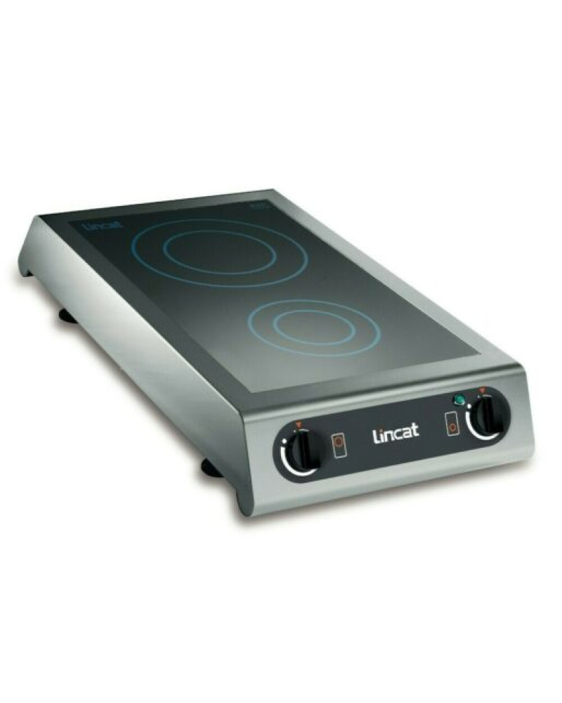IH21 - Lincat Electric Counter-top Induction Hob - 2 Zones - W 350 mm - 3.0 kW IH21 - Lincat Electric Counter-top Induction Hob - 2 Zones - W 350 mm - 3.0 kW