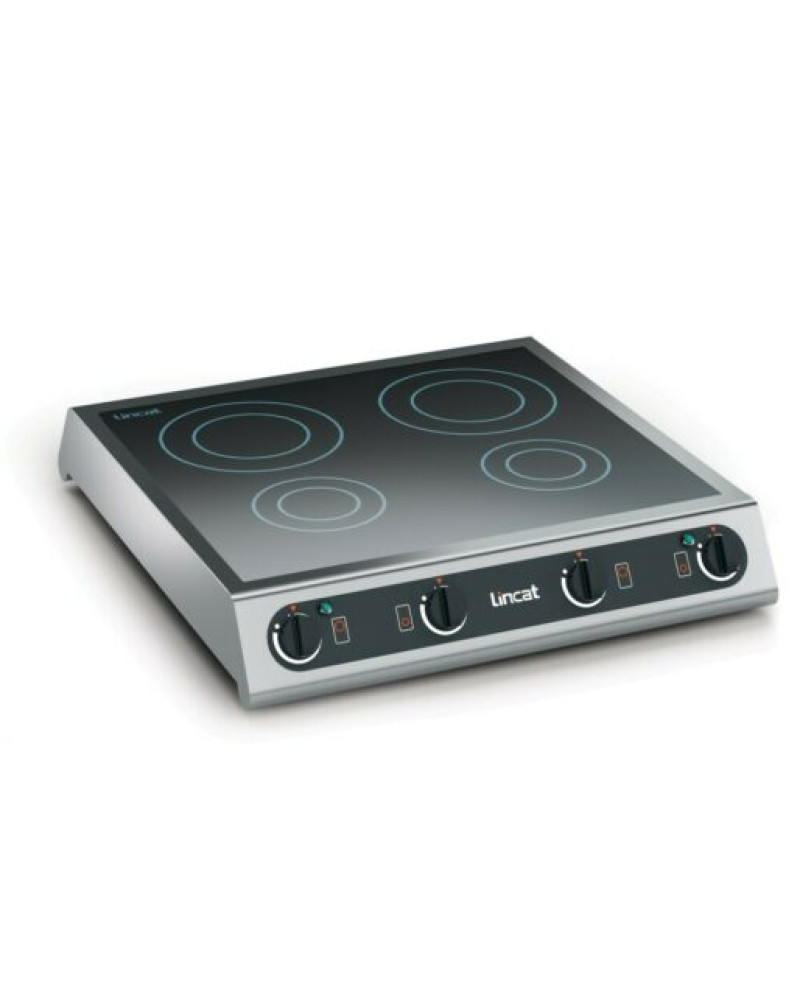 IH42 - Lincat Electric Counter-top Induction Hob - 4 Zones - W 600 mm - 2 x 3.0 kW IH42 - Lincat Electric Counter-top Induction Hob - 4 Zones - W 600 mm - 2 x 3.0 kW