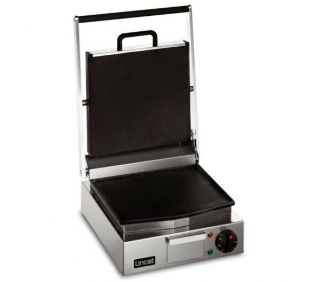 LCG - Lincat Lynx 400 Electric Counter-top Single Contact Grill - Smooth Upper & Lower Plates - W 310 mm - 2.25 kW