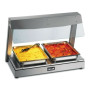 LD2 - Lincat Seal Counter-top Heated Display with Gantry - 2 x 1/1 GN - W 790 mm - 1.5 kW LD2 - Lincat Seal Counter-top Heated Display with Gantry - 2 x 1/1 GN - W 790 mm - 1.5 kW