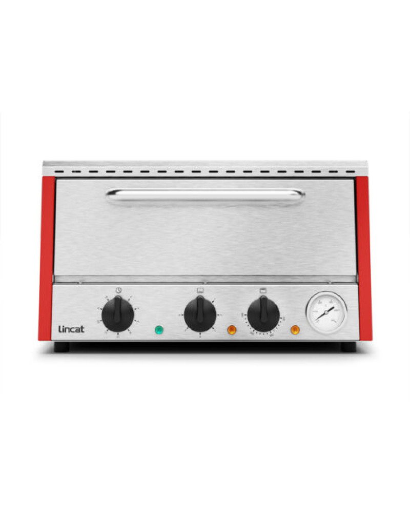 LDPO/R - Lincat Lynx 400 Electric Counter-top Pizza Oven - Single-Deck - Red - W 530 mm - 2.2 kW
