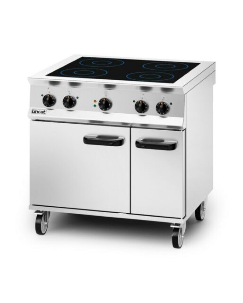 OE8017 - Lincat Opus 800 Electric Free-standing Induction Oven Range - W 900 mm - 24.0 kW OE8017 - Lincat Opus 800 Electric Free-standing Induction Oven Range - W 900 mm - 24.0 kW