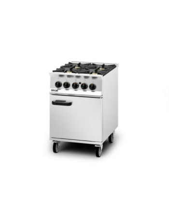 OG8001/N/RHD - Lincat Opus 800 Natural Gas Free-standing Oven Range [R/Hand Door] - 4 Burners - W 600 mm - 36.8 kW