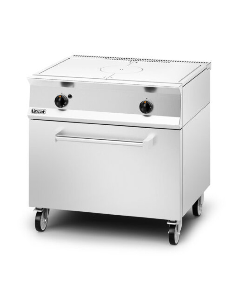 OG8005/P/DD - Lincat Opus 800 Propane Gas Free-standing Solid Top Oven Range [Drop-Down Door] - W 900 mm - 19.0 kW