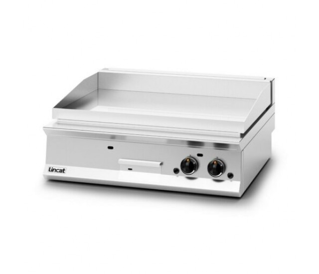 OG8202/C/P - Lincat Opus 800 Propane Gas Counter-top Griddle - Chrome Plate - W 900 mm - 23.0 kW