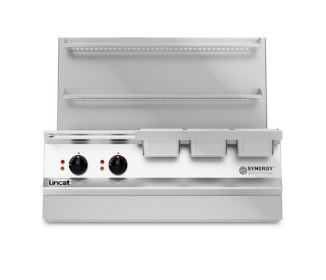 OG8411/N - Lincat Opus 800 Natural Gas Synergy Grill - W 900 mm - 11.4 kW