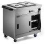 P6B2 - Lincat Panther 670 Series Free-standing Hot Cupboard - Bain Marie Top - 2GN - W 980 mm - 2.6 kW P6B2 - Lincat Panther 670 Series Free-standing Hot Cupboard - Bain Marie Top - 2GN - W 980 mm - 2.6 kW
