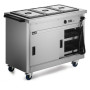 P6B3 - Lincat Panther 670 Series Free-standing Hot Cupboard - Bain Marie Top - 3GN - W 1205 mm - 2.8 kW P6B3 - Lincat Panther 670 Series Free-standing Hot Cupboard - Bain Marie Top - 3GN - W 1205 mm - 2.8 kW