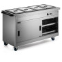 P6B4 - Lincat Panther 670 Series Free-standing Hot Cupboard - Bain Marie Top - 4GN - W 1530 mm - 4.9 kW P6B4 - Lincat Panther 670 Series Free-standing Hot Cupboard - Bain Marie Top - 4GN - W 1530 mm - 4.9 kW