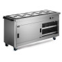 P6B5 - Lincat Panther 670 Series Free-standing Hot Cupboard - Bain Marie Top - 5GN - W 1855 mm - 5.2 kW P6B5 - Lincat Panther 670 Series Free-standing Hot Cupboard - Bain Marie Top - 5GN - W 1855 mm - 5.2 kW