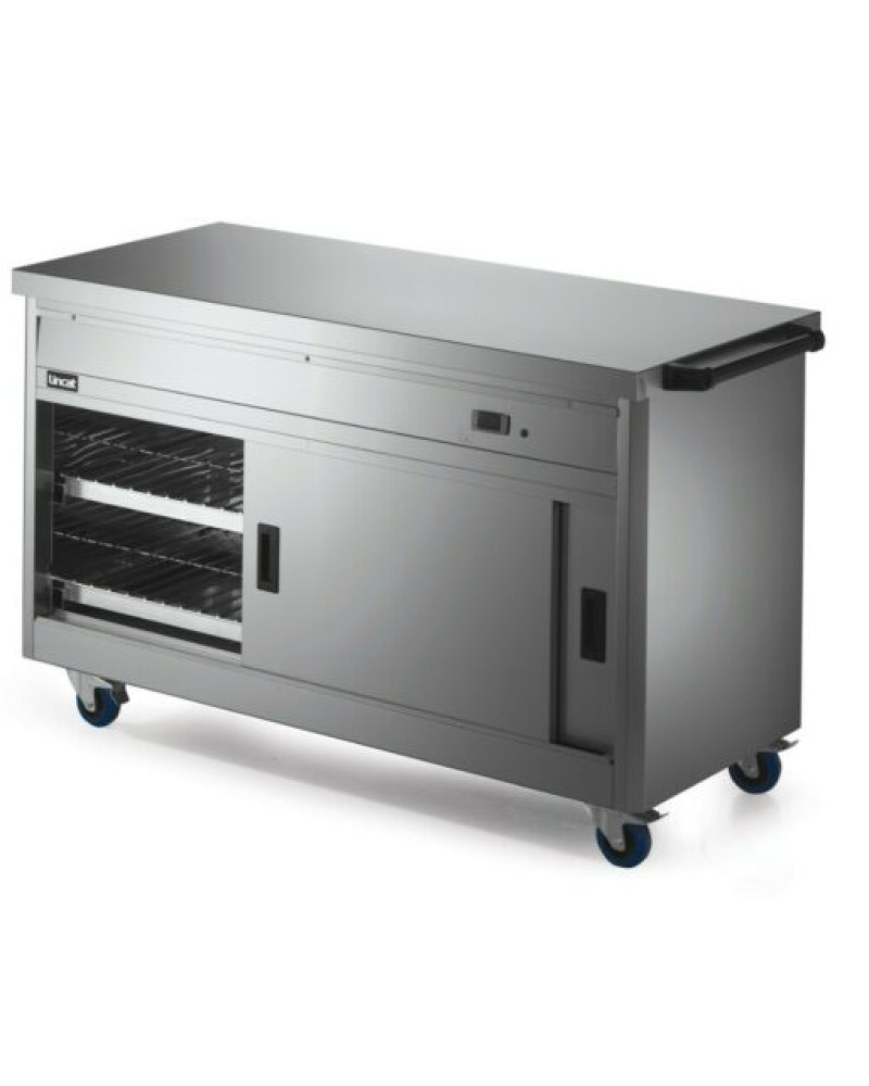 P6P4 - Lincat Panther 670 Series Free-standing Hot Cupboard - Plain Top - W 1530 mm - 2.5 kW