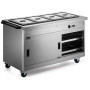 P8B4 - Lincat Panther 800 Series Free-standing Hot Cupboard - Bain Marie Top - 4GN - W 1530 mm - 4.9 kW P8B4 - Lincat Panther 800 Series Free-standing Hot Cupboard - Bain Marie Top - 4GN - W 1530 mm - 4.9 kW