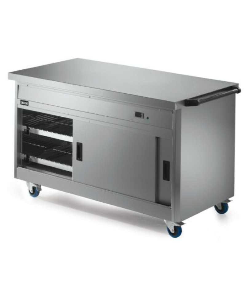 P8P4 - Lincat Panther 800 Series Free-standing Hot Cupboard - Plain Top - W 1530 mm - 2.5 kW