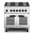 PHDR01/N - Lincat Phoenix Dual Fuel Natural Gas Free-standing Oven Range - 6-Zone - W 900 mm - 36kW [Gas] - 6kW [Electric]