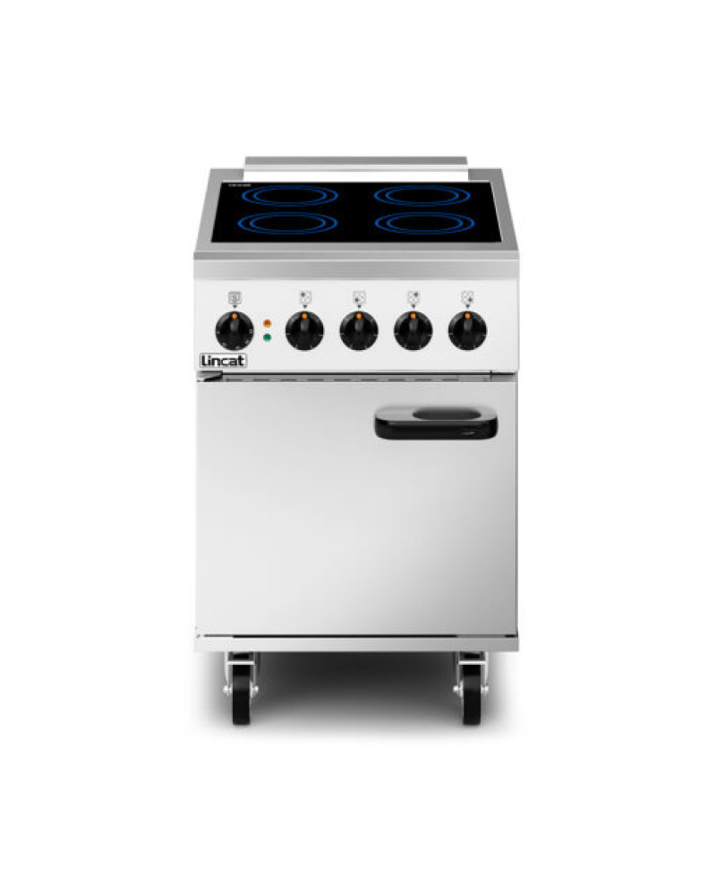 PHER02 - Lincat Phoenix Electric Free-standing Induction Oven Range - 4-Zone - W 600 mm - 11.4 kW [1 or 3-Phase]