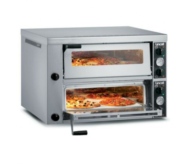 PO430-2 - Lincat Electric Counter-top Pizza Oven - Twin-Deck - W 966 mm - 8.4 kW