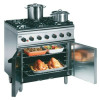 SLR9C/P - Lincat Silverlink 600 Propane Gas Free-standing Oven Range - Castors at Rear - 6 Burners - W 900 mm - 35.5 kW SLR9C/P - Lincat Silverlink 600 Propane Gas Free-standing Oven Range - Castors at Rear - 6 Burners - W 900 mm - 35.5 kW