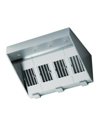 SV1216LV - Britannia SmartVent Canopy Extraction Ventilation System - Left Fan - Vertically Mounted - W 1600 mm - 0.12 kW SV1216LV - Britannia SmartVent Canopy Extraction Ventilation System - Left Fan - Vertically Mounted - W 1600 mm - 0.12 kW