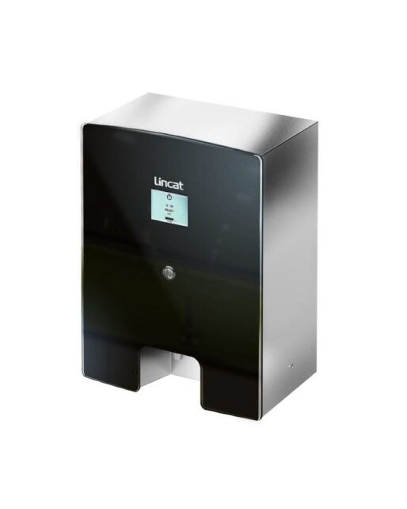 WMB5FX/PB/B - Lincat FilterFlow WMB Wall Mounted Automatic Fill Push Button Boiler - Black Glass - 5L Capacity - 3.0 kW WMB5FX/PB/B - Lincat FilterFlow WMB Wall Mounted Automatic Fill Push Button Boiler - Black Glass - 5L Capacity - 3.0 kW