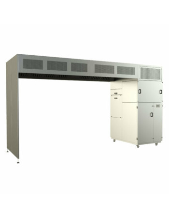Y200106 - Britannia Refresh Ultima 6 Left Hand Canopy 3300 Cookline - W 4275 mm - 3.5 kW Y200106 - Britannia Refresh Ultima 6 Left Hand Canopy 3300 Cookline - W 4275 mm - 3.5 kW