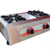 2 Burner GAS Boiling Top Table Top Range Cooker For Restaurants Cafe Takeaway Catering Vans