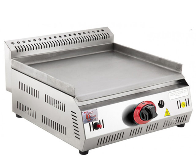Commercial Tabletop Griddle 50 CM GAS Smooth Surface Hot