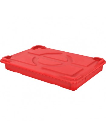 Pizza Dough Box 10.9L Red Polypropylene (PP) 570x384x74mm | TurcoBazaar GZFH610