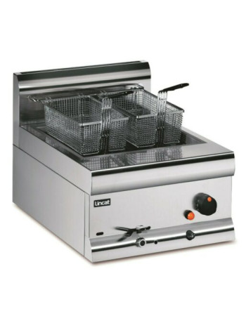DF4/N - Lincat Silverlink 600 Natural Gas Counter-top Single Tank Fryer - 2 Baskets - W 450 mm - 11.3 kW DF4/N - Lincat Silverlink 600 Natural Gas Counter-top Single Tank Fryer - 2 Baskets - W 450 mm - 11.3 kW