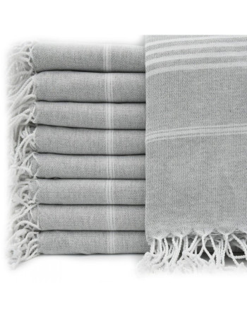 Purplestars Spa Massage Towel Traditional Hammam Towel Beach LILY-LIGHT GREY Purplestars Spa Massage Towel Traditional Hammam Towel Beach LILY-LIGHT GREY