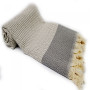 Purplestars Spa Massage Towel Traditional Hammam Towel Beach CAPRI- GREY Purplestars Spa Massage Towel Traditional Hammam Towel Beach CAPRI- GREY