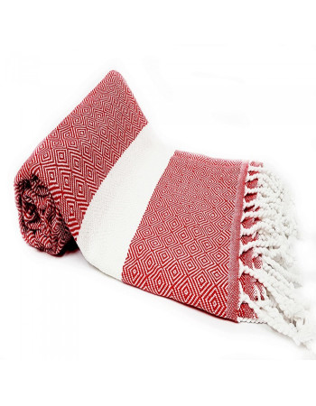 Purplestars Spa Massage Towel Traditional Hammam Towel Beach DIAMONDY-RED Purplestars Spa Massage Towel Traditional Hammam Towel Beach DIAMONDY-RED