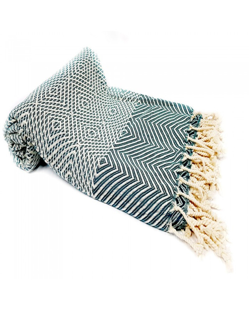 Purplestars Spa Massage Towel Traditional Hammam Towel Beach DREAM-DARK TURQUISE