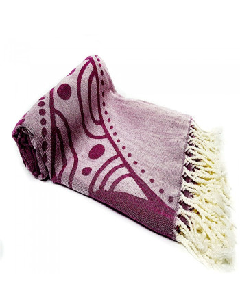 Purplestars Spa Massage Towel Traditional Hammam Towel Beach JACQUARD LADY-PALM Purplestars Spa Massage Towel Traditional Hammam Towel Beach JACQUARD LADY-PALM