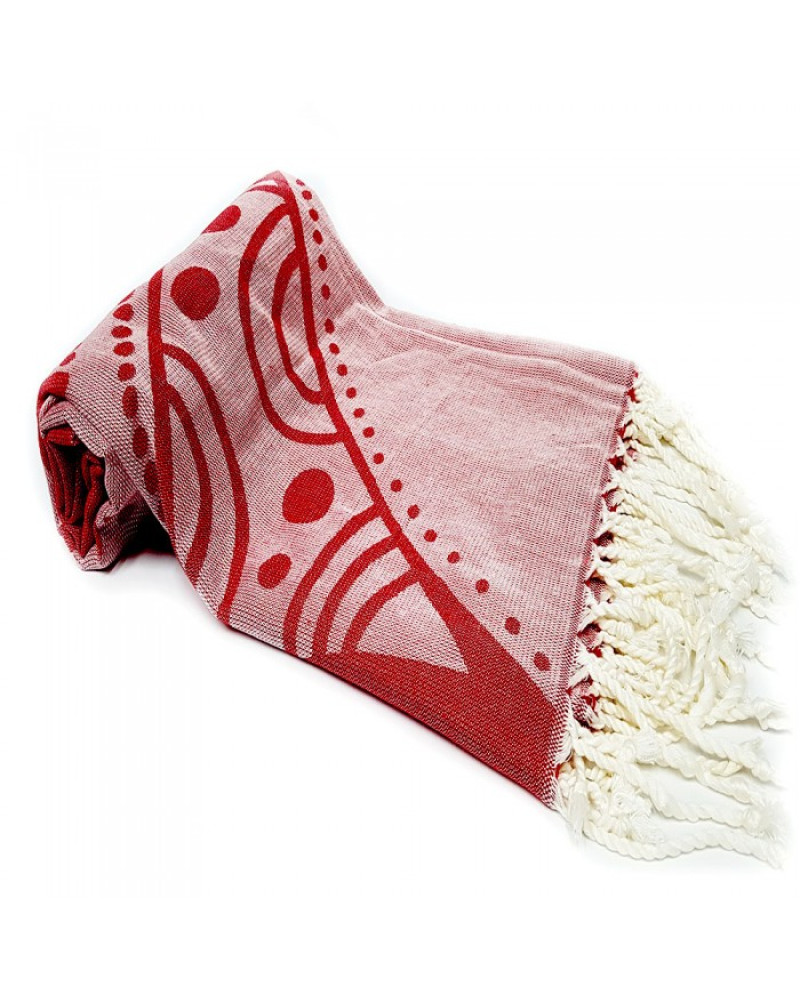Purplestars Spa Massage Towel Traditional Hammam Towel Beach JACQUARD LADY-RED Purplestars Spa Massage Towel Traditional Hammam Towel Beach JACQUARD LADY-RED