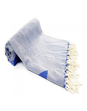 Purplestars Spa Massage Towel Traditional Hammam Towel Beach JACQUARD YATCH-JEAN BLUE Purplestars Spa Massage Towel Traditional Hammam Towel Beach JACQUARD YATCH-JEAN BLUE