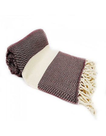 Purplestars Spa Massage Towel Traditional Hammam Towel Beach LILY-BARGUNDY Purplestars Spa Massage Towel Traditional Hammam Towel Beach LILY-BARGUNDY