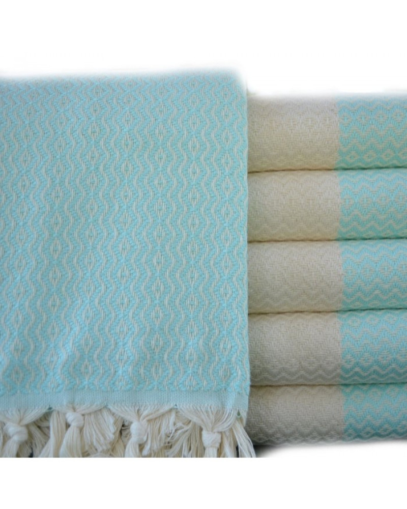 Purplestars Spa Massage Towel Traditional Hammam Towel Beach LILY-MINT Purplestars Spa Massage Towel Traditional Hammam Towel Beach LILY-MINT