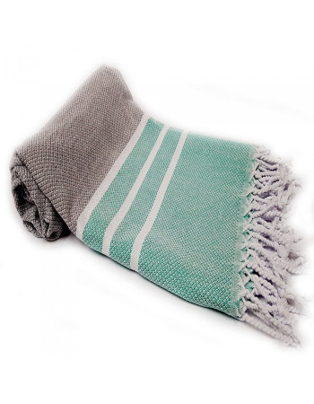 Purplestars Spa Massage Towel Traditional Hammam Towel Beach TULIPA-LIGHT GREY-MINT Purplestars Spa Massage Towel Traditional Hammam Towel Beach TULIPA-LIGHT GREY-MINT